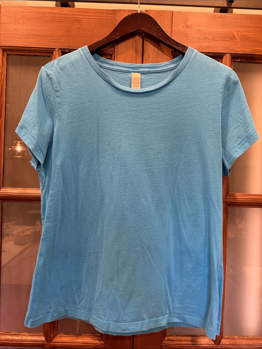 District Teal Blue Crewneck Tee
